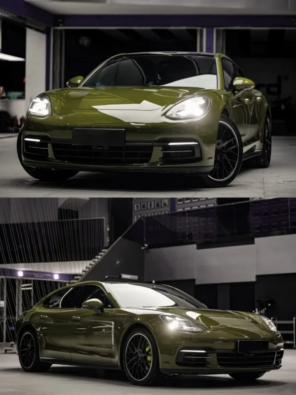 Vinilo Wrap Verde Militar Gloss  - Image 5