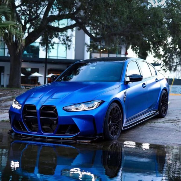 Vinilo Wrap Azul Satinado